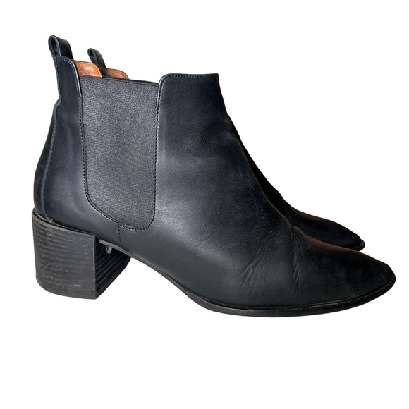 Everlane The Heel Boot Chelsea Boots Size 10.5 Black - Picture 3 of 16